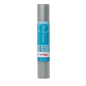 Con-Tact Simple Elegance 5 ft. L X 12 in. W Clear Diamonds Non-Adhesive Shelf Liner (Case of 6) - 1 of 1