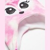 Girls Kitty Pink Cloud Winter Hat and 2 Pair Gloves or Mittens Set (Toddler/Little Girls) - image 4 of 4