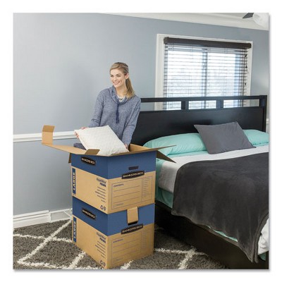 Eco-Friendly Blue Kraft 18"x24" Storage Box with Locking Lid