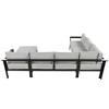 Modern Outdoor Sectional Sofa, 6 Seater Patio Conversation Couch Sets, U-Shaped Chaise Lounge Couch, Convertible Sofa Set For Outdoor Garden Porch - 4 of 4