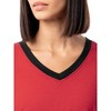Fruit of the Loom Women's and Plus Short Sleeve Breathable Pajama Set - 4 of 4
