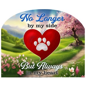 Briarwood Lane Spring Art Sign 8.25x10.25 Always in My Heart Pet Bereavement For Spring Art Sign - 1 of 4