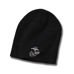 OUTSIDE THE WIRE Leatherneck for Life Eagle Globe & Anchor Beanie - 1 of 2