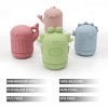 Baby Bath Toys4PCS Mold Free Bath Toys for Babies 6-12 Months Bathtub Water Toys with Easy Clean Silicone Bath Toy for Kids Ages 1-3 - 3 of 4