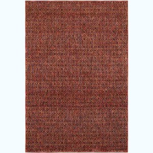 Oriental Weavers Atlas 8048K Red/ Rust Indoor Area Rug - 5'3" x 7'3" - 1 of 1