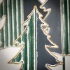 Sullivans 17.5"  14.75" & 12" Green Woodland Pinetree Figurine Set of 3 - 2 of 4