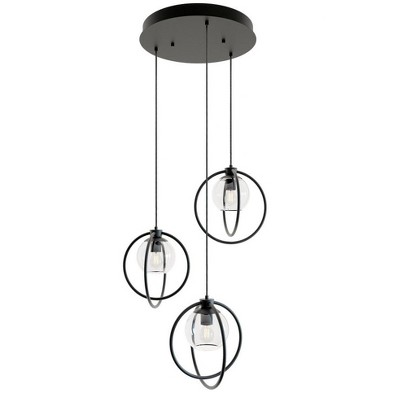 AFX Jamie 3 - Light Pendant in  Black