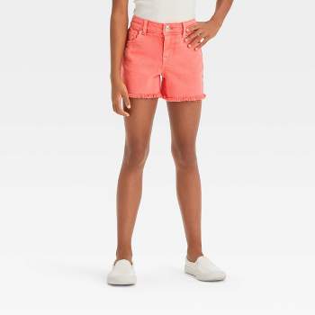 Denizen® From Levi's® Girls' High-rise Jean Shorts - Light Blue Denim 7 :  Target