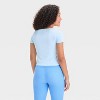 Girls' Seamless Crop T-Shirt - All In Motion™ - image 2 of 3