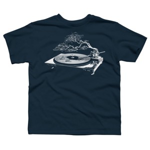 Boy's Design By Humans The Sound of Zen By EranFowler T-Shirt - 1 of 3