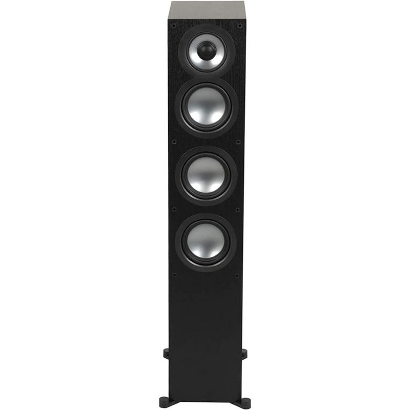 ELAC Uni-Fi 2.0 UF52-BK 3-Way 5.25" Floorstanding Speaker with Single Piece Woofer for Home Theater and Stereo System, Black, 4 of 5