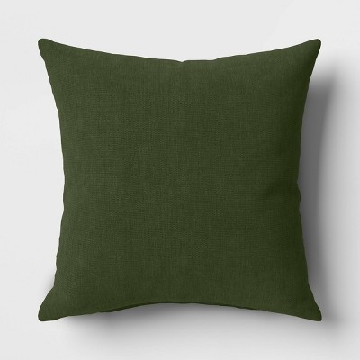 18x18 Solid Ribbed Textured Square Throw Pillow - Freshmint : Target