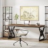 Tribesigns 63" Office Computer Desk, Executive Desk Workstation - 3 of 4