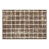 Machine Washable Modern Plaid Area Rug Soft Non Slip Rug Indoor Accent Decorative Printed Rug Low Pile Foldable Carpet for Living Room Bedroom - 4 of 4