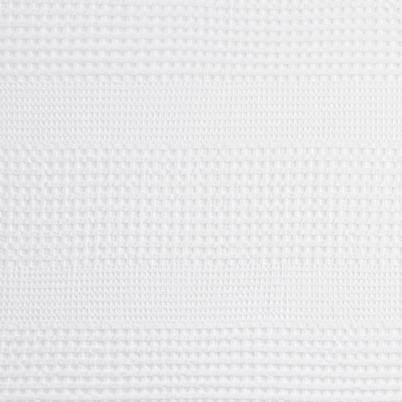 72&#34;x72&#34; Orinn Super Waffle Textured Shower Curtain White, 3 of 6