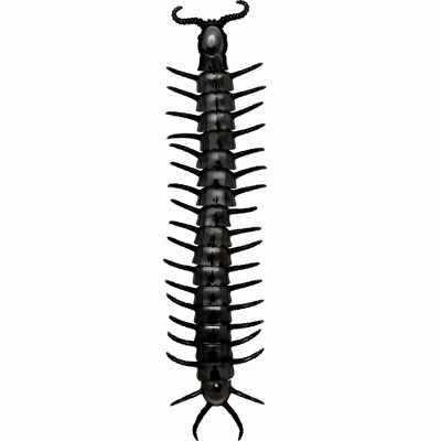 Fun World 24-inch Giant Black Centipede Decoration