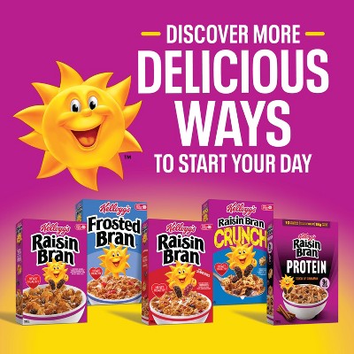 Kellogg's Raisin Bran Protein Breakfast Cereal - 17.3oz