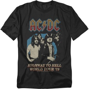 Men's ACDC 1979 World Tour T-Shirt - 1 of 4