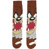 Looney Tunes Socks Tasmanian Devil Lil Taz Crazy Photo vivid Men's Crew Socks - 3 of 3