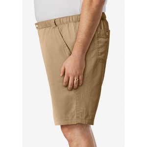 KingSize Knockarounds 8" Full Elastic Plain Front Short - 1 of 4