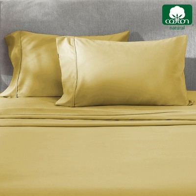 400 Thread Count Pillowcases, 100% Cotton Sateen, Soft & Cooling By California Design Den ...