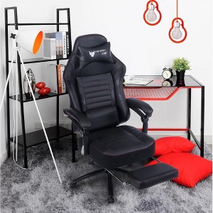 Vynxaria Adjustable Swivel Racing Office Chair - Ergonomic Gaming Chair for Ultimate Comfort - 1 of 4