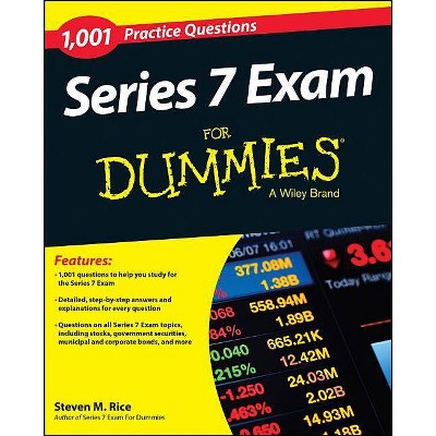 Series 7 Exam for Dummies - by  Steven M Rice (Paperback)