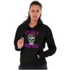 Its All In Your Head Shrooms Skull Hoodie Sweatshirt Women Men Brisco Brands - 4 of 4