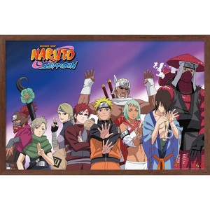 Trends International Naruto Shippuden - Together Framed Wall Poster Prints - 1 of 4