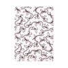 Hudson Baby Infant Girl Cotton Flannel Burp Cloths, Pink Bows 4 Pack, One Size - 3 of 4