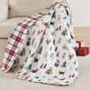 Meowy Christmas Quilted Throw - Levtex Home - 2 of 4