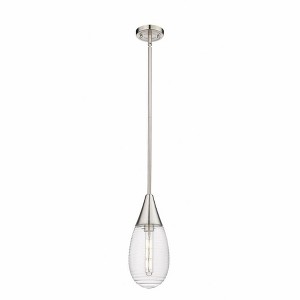Malone - 1 Light Stem Hung Pendant In Contemporary Style-14.63 Inches Tall and 6 Inches Wide - 1 of 1
