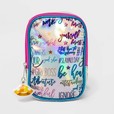 Girls' Disney Princess Royally Fierce Crossbody Bag - Blue