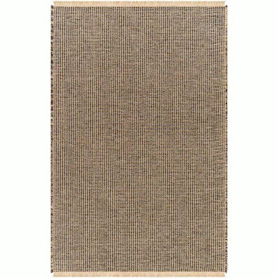 Mark & Day Kimi 3'11"x5'7" Rectangle Woven Indoor Area Rugs Charcoal: Modern Flat Pile, Stain-Resistant, Jute & Polypropylene