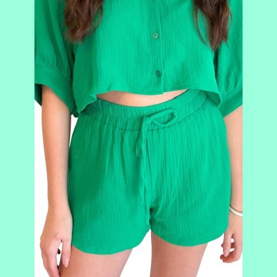 Women's By The Pool Gauze Shorts - day + moon