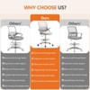 Mr Ironstone Tall Office Chair for Standing Desk with Adjustable Foot Ring,Counter Height Office Chairs - 4 of 4