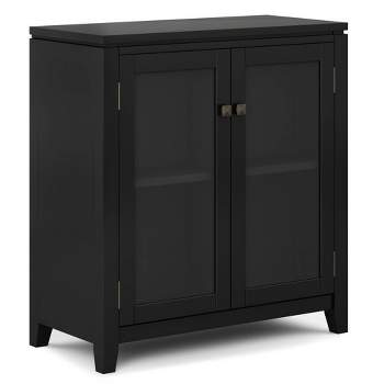 30" Essex Low Storage Cabinet Black - WyndenHall