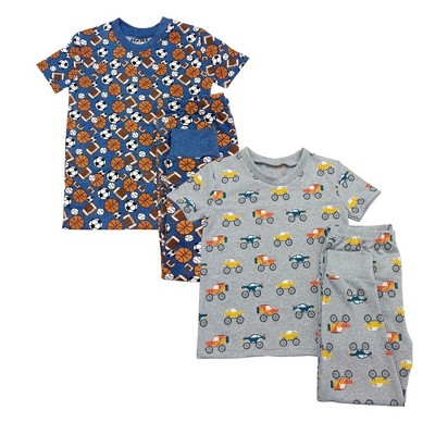BenBen Trucks/Sports 2 Pack Shortsleeve Pajamas