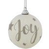 Northlight 14-Piece Joy Decoupage Christmas Ball Ornament Set, 2.25" (60mm) - 3 of 4