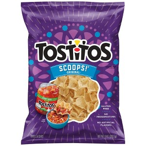 Tostitos Scoops! Tortilla Chips Original 10.0 oz - 1 of 1