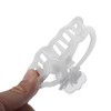 Unique Bargains Women Fashion Butterfly Rose Hair Clip Hairdo Clips Matte 1 Pc - 3 of 4