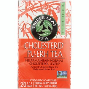 Triple Leaf Tea Cholesterid Pu-Erh Tea - 1 of 4