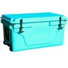 Hot Selling Blue color 65QT Outdoor cooler fish ice chest Box 2022 Popular Camping Cooler Box - 4 of 4