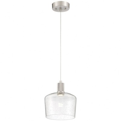 Access Lighting Port Nine 1 - Light Pendant in  Brushed Steel