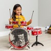 Best Choice Products 11-Piece Kids Starter Drum Set w/ Bass Drum, Tom Drums, Snare, Cymbal, Stool, Drumsticks - 2 of 4