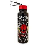 Silver Buffalo Stranger Things Hellfire Club Stainless Steel Water Bottle | Holds 27 Ounces