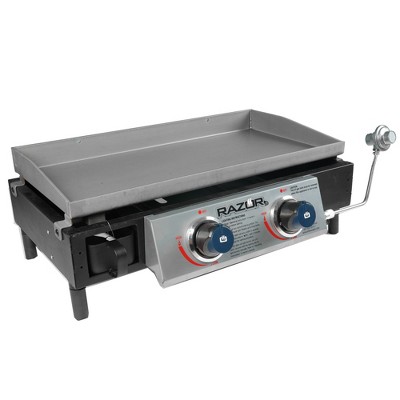 Razor Griddle Ggt2130m 25 Inch Outdoor 2 Burner Portable Lp