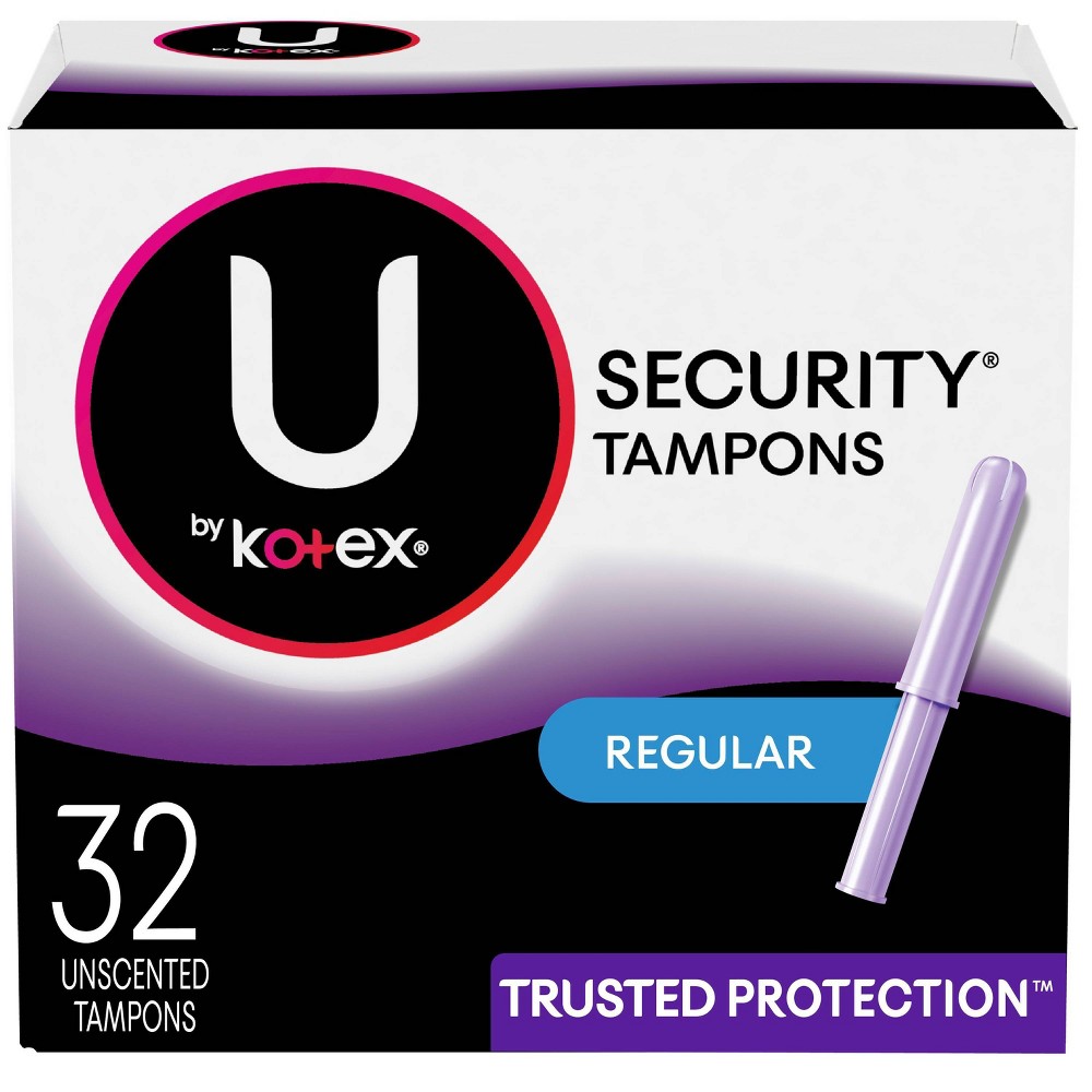 UPC 036000150681 product image for U by Kotex Security Tampons, Regular, Unscented - 32ct | upcitemdb.com