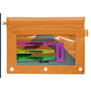 Enday Double Zipper Binder Pencil Pouch - 1 of 1