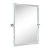 TEHOME Blakley Rectangular Metal Framed Pivot Wall Mounted Bathroom Vanity Mirror - 2 of 4